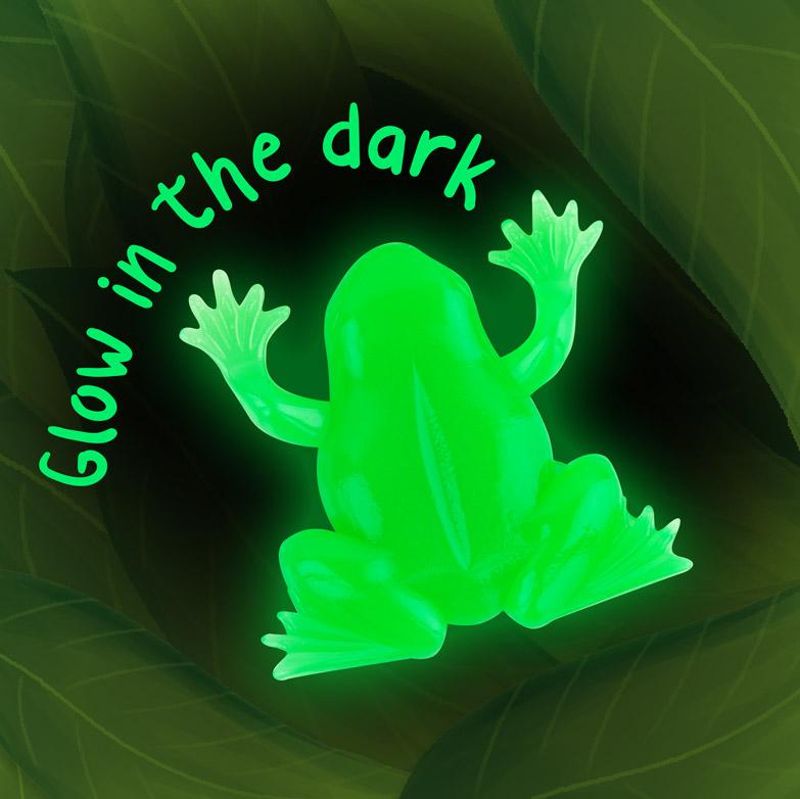 ZOO STICKYTIER NACHTLEUCHTEND, 4-FACH SORTIERT