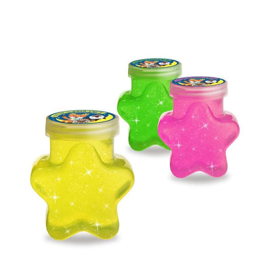 MAGIC MOMENTS GLITZER-GLIBBER-KNETE, 3-FACH SORTIERT