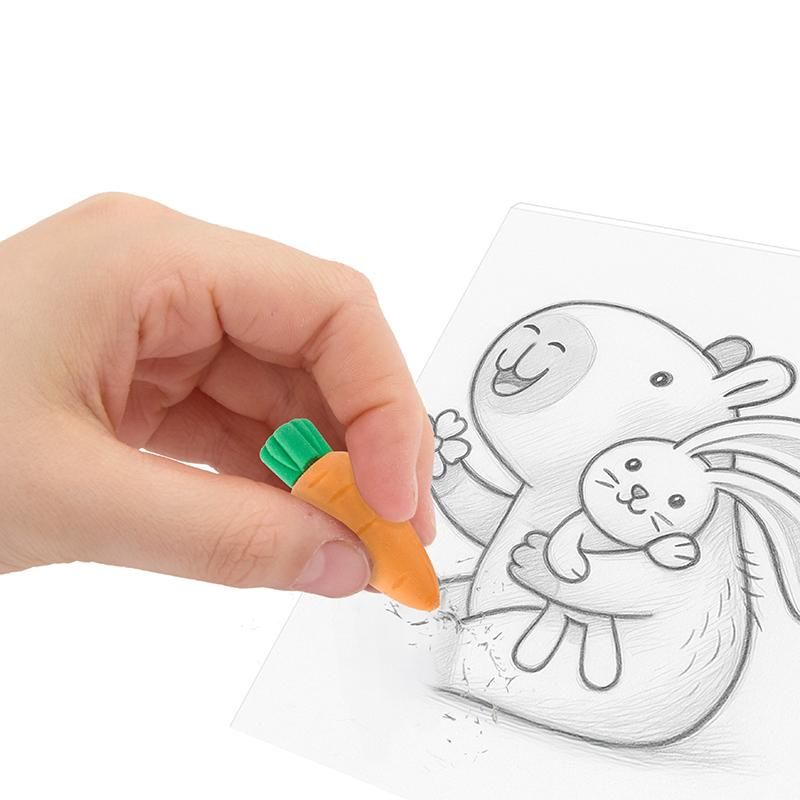 CAPYBARA HAPPY SPRING RADIERER HASE & KAROTTE 3ER-SET, 2-FACH SORTIERT