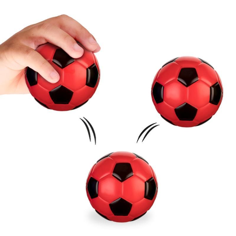 CHAMPIONS GAMES FUSSBALL FUN & JUMP FUSSBALL Ø 6,2CM, 4-FACH SORTIERT