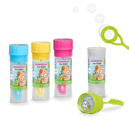 CAPYBARA HAPPY SPRING SEIFENBLASEN-SPIEL 50ML, 4-FACH SORTIERT