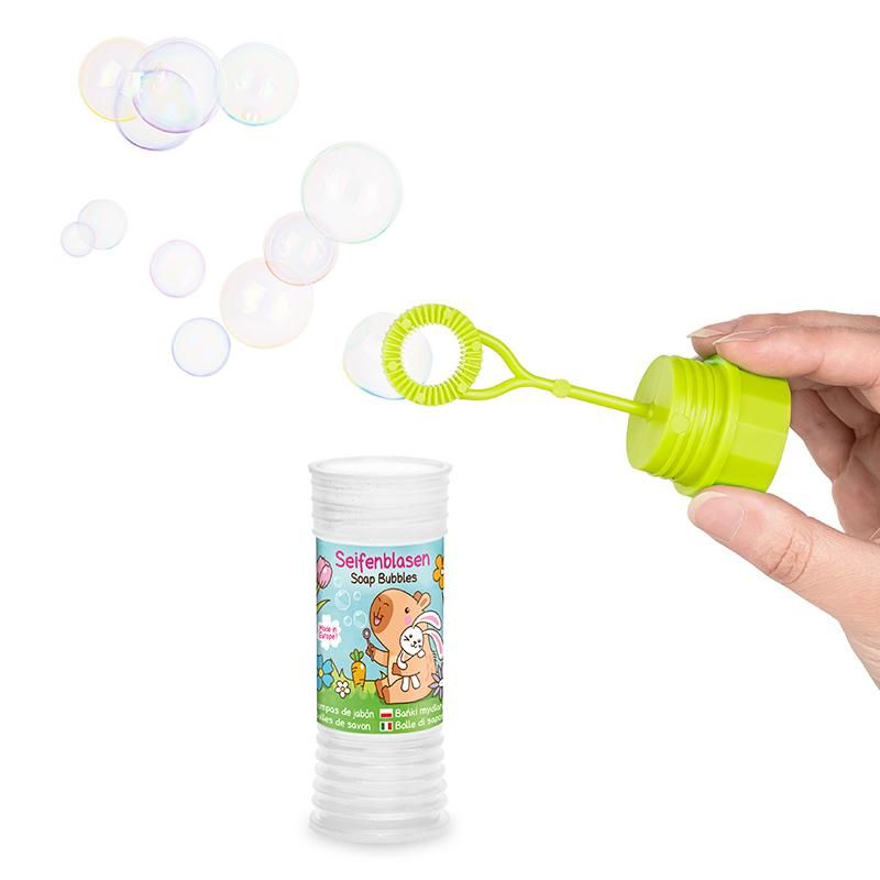 CAPYBARA HAPPY SPRING SEIFENBLASEN-SPIEL 50ML, 4-FACH SORTIERT