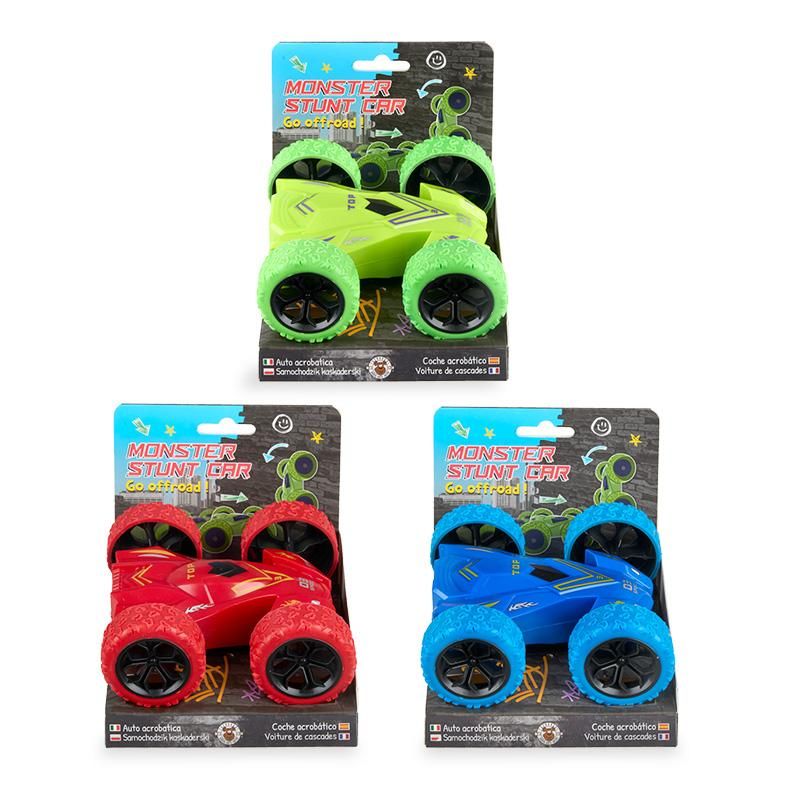 SPEED STUNT-AUTO MIT ÜBERSCHLAG-FUNKTION, 3-FACH SORTIERT