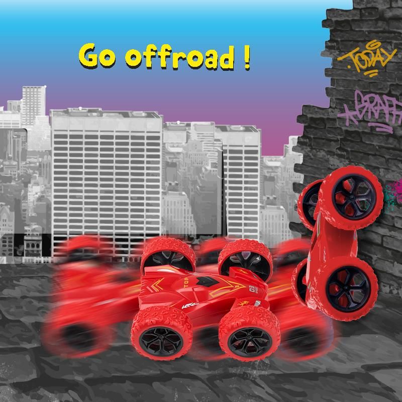 SPEED STUNT-AUTO MIT ÜBERSCHLAG-FUNKTION, 3-FACH SORTIERT