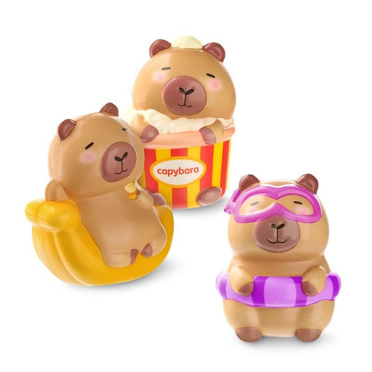 CAPYBARA LOVE ANTI-STRESS SOFT-FIGUREN SQUEEZE CA. 9,8 CM