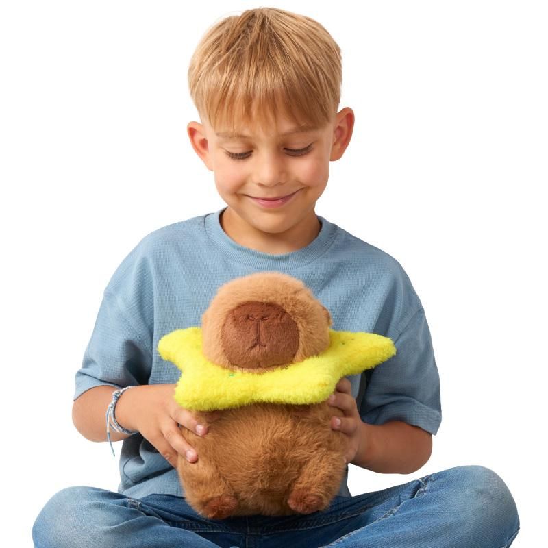 WEIHNACHTSPLÜSCHTIER CAPYBARA, 2 VERSCHIEDENE