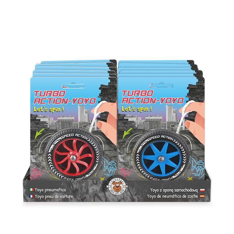 SPEED AUTOREIFEN-YOYO, 4-FACH SORTIERT