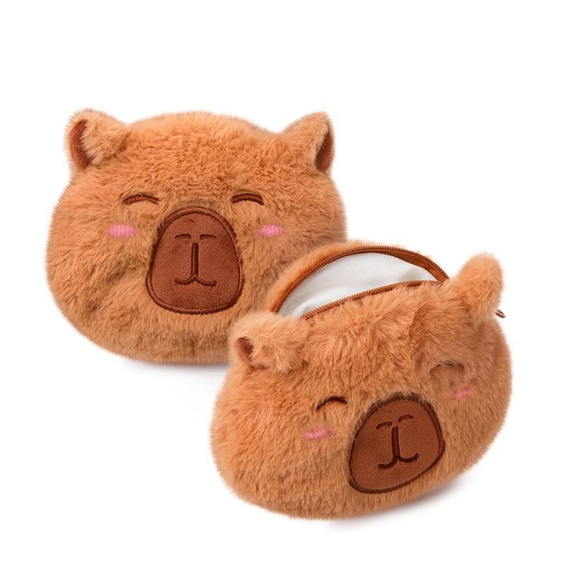 CAPYBARA LOVE PLÜSCH-GELDBEUTEL