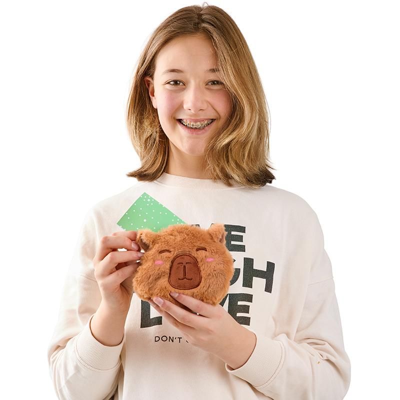 CAPYBARA LOVE PLÜSCH-GELDBEUTEL