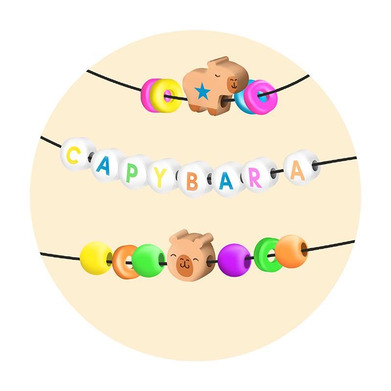 CAPYBARA LOVE KREATIV-SCHMUCKSET