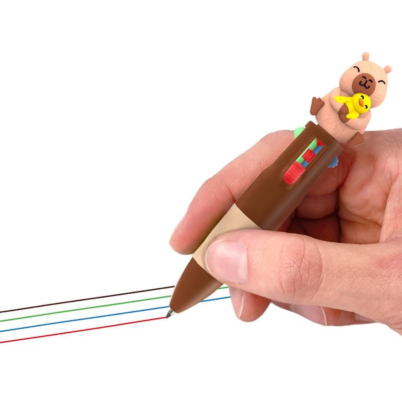 CAPYBARA LOVE MEHRFARBKULI MIT TOPPER, 3-FACH SORTIERT