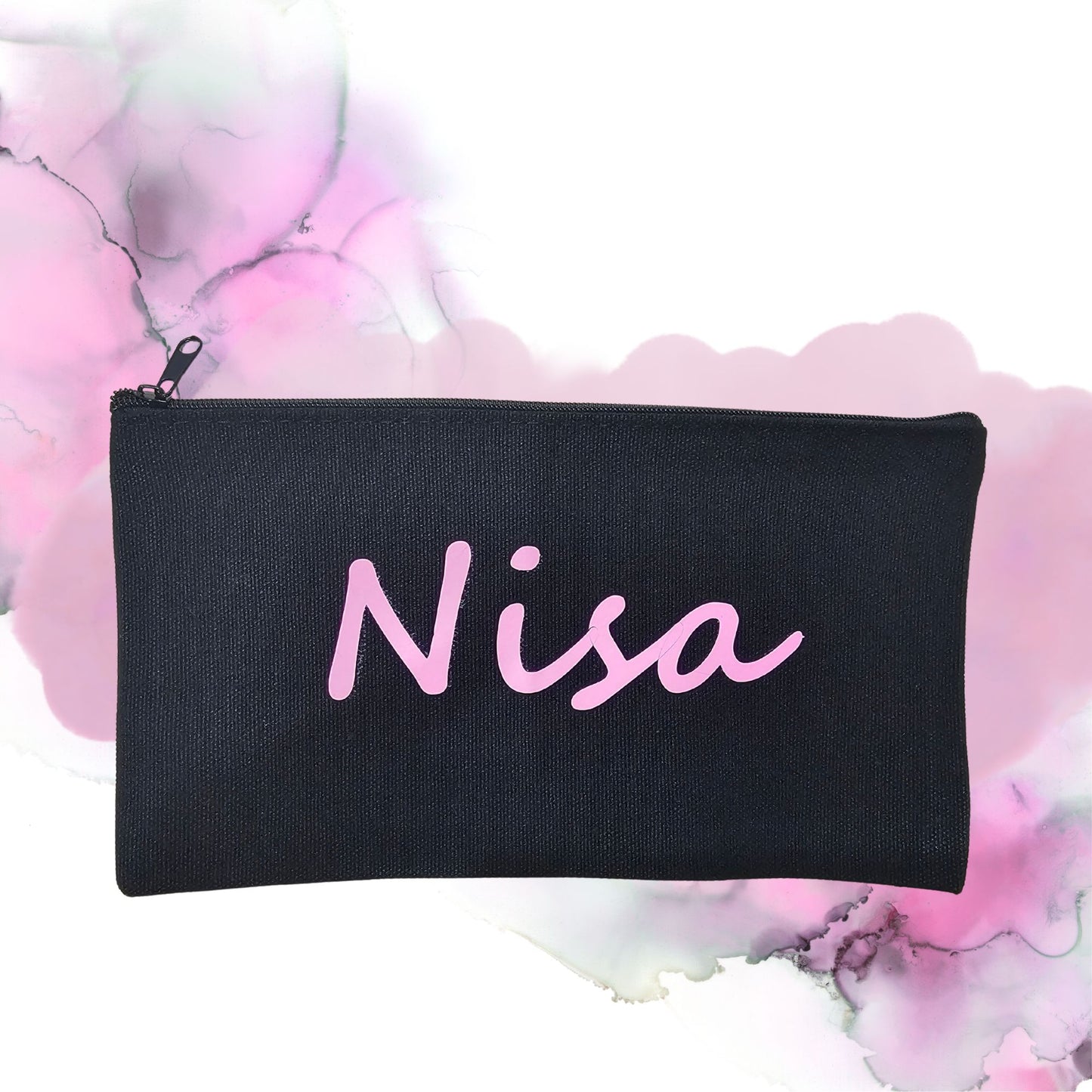 Personalisierbare Canvas -Taschen mit Reißverschluss